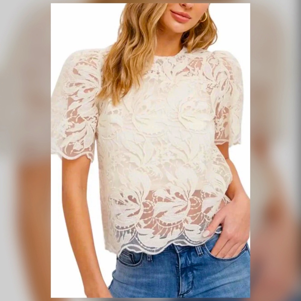 Lace Top with tank
